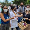 Profissionais da linha de frente de combate à Covid-19 recebem homenagem da Santa Casa de Santos